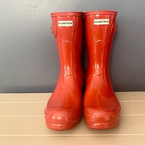 Short HUNTER rain boots!